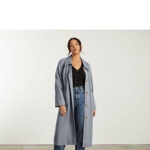 Everlane Women's Balsam Drape Trench Coat